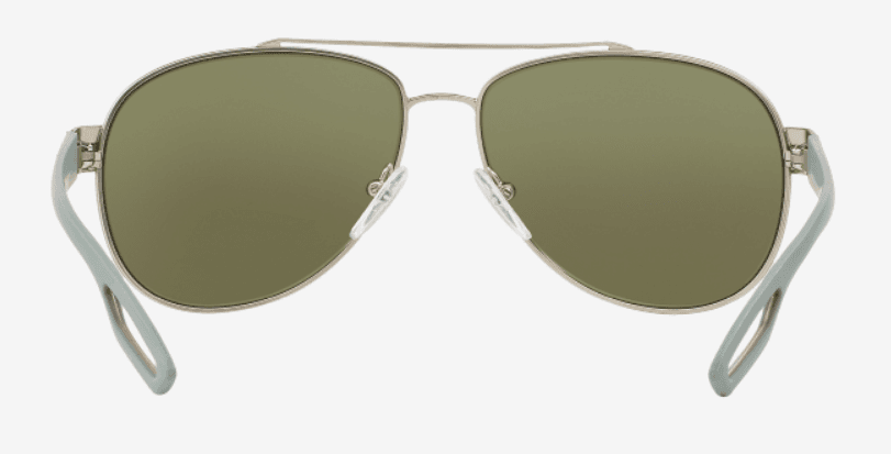 Prada SPS 55Q QFP-5K2 - Silver Rubber-Green Silver by Prada for Men - 59-14-140 mm Sunglasses