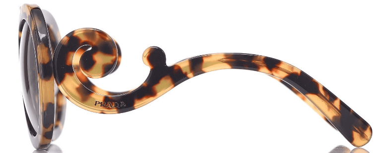 Prada SPR 13S UE0-4KC - Spotted Brown Pink-Pink Gradient by Prada for Women - 54-25-135 mm Sunglasses