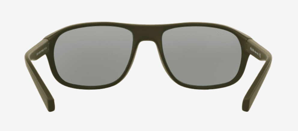 Prada SPS 01R UBW-9Q1 - Green Rubber-Grey Red by Prada for Men - 58-18-135 mm Sunglasses