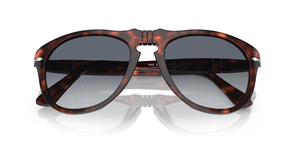 Persol PO0649 24-86 - Havana-Grey Gradient by Persol for Men - 52-20-135 mm Sunglasses