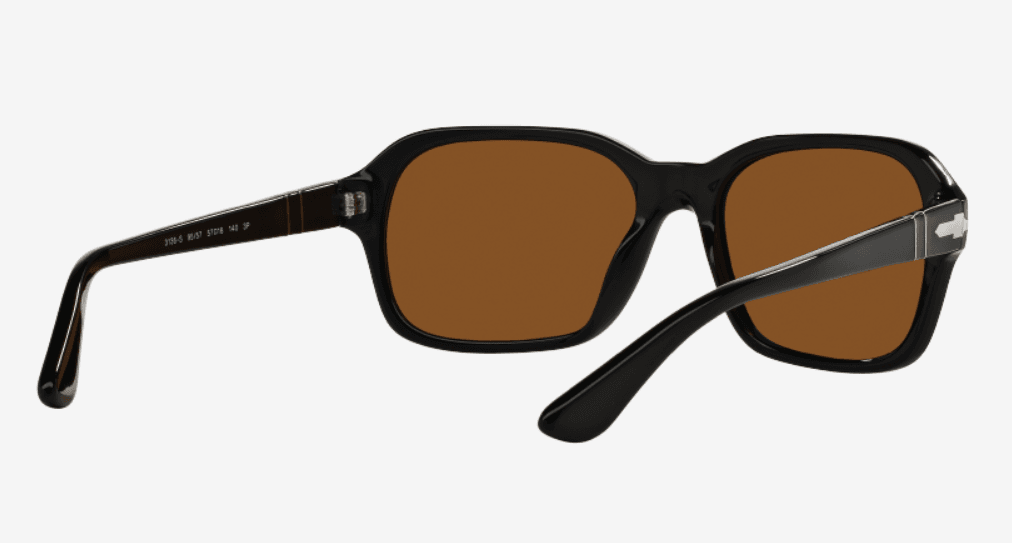 Persol PO3136S 95-57 - Black-Brown Polarized by Persol for Unisex - 57-18-140 mm Sunglasses