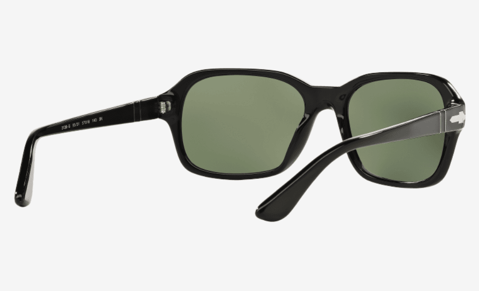 Persol PO3136S 95-31 - Black-Green by Persol for Unisex - 57-18-140 mm Sunglasses