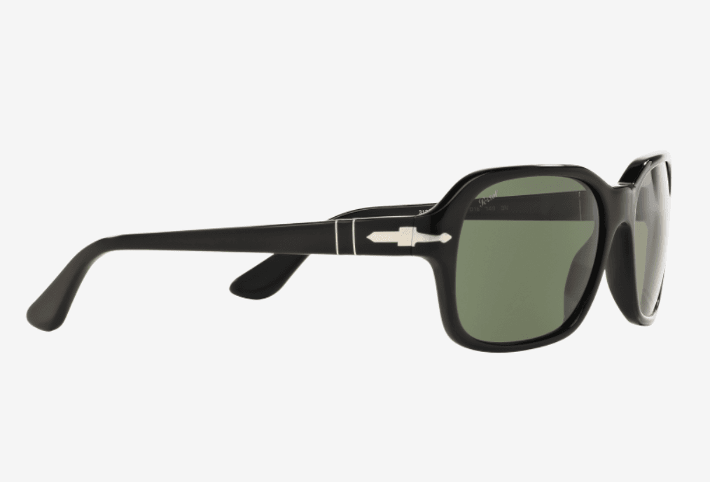 Persol PO3136S 95-31 - Black-Green by Persol for Unisex - 57-18-140 mm Sunglasses