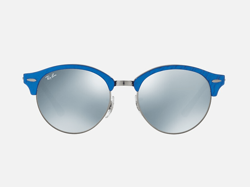 Ray Ban RB 4246 984/30 - Blue/Silver by Ray Ban for Unisex - 51-19-145 mm Sunglasses