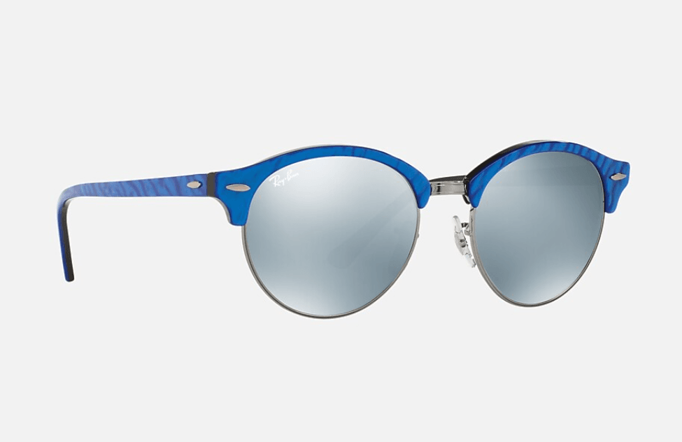 Ray Ban RB 4246 984/30 - Blue/Silver by Ray Ban for Unisex - 51-19-145 mm Sunglasses