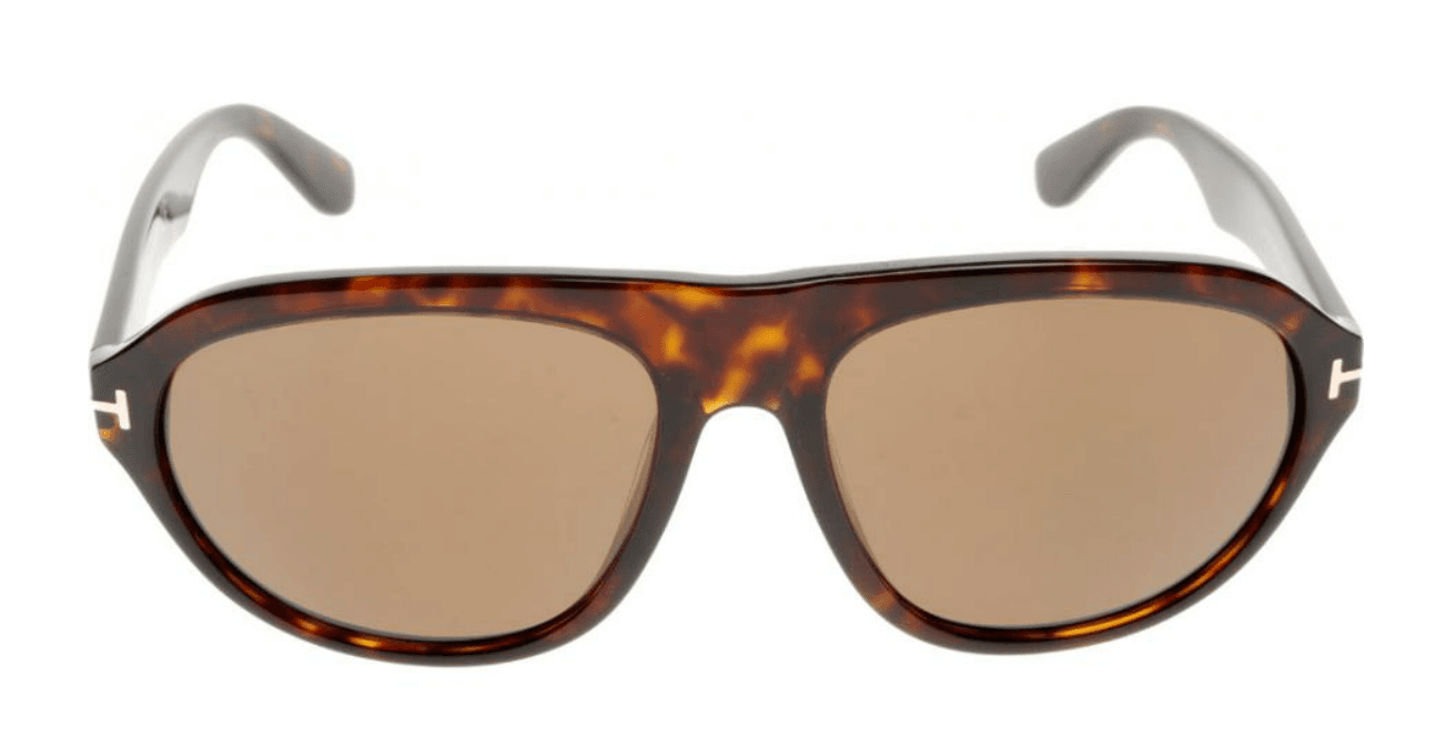 Tom Ford TF397 52J Ivan - Dark Havana-Brown by Tom Ford for Men - 58-17-145 mm Sunglasses