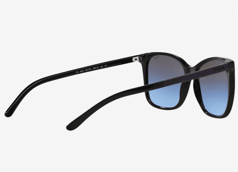 Polo Ralph Lauren PH 4094 5517-79 - Black-Gradient Violet by Ralph Lauren for Women - 55-16-145 mm Sunglasses