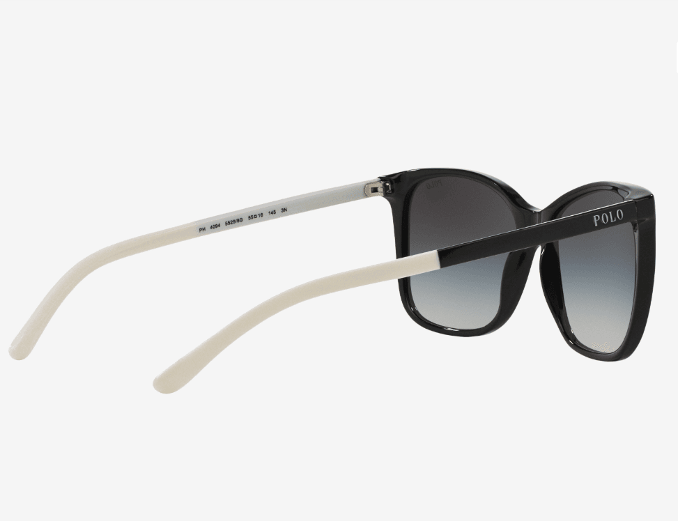 Polo Ralph Lauren PH 4094 5529-8G - Black White-Grey Gradient by Ralph Lauren for Women - 55-16-145 mm Sunglasses