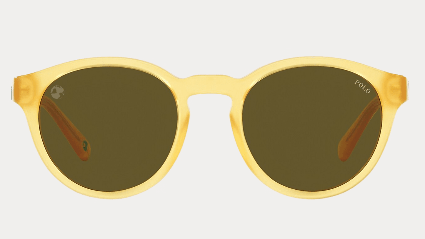 Polo Ralph Lauren PH 4096 5005-71 - Matte Honey-Green by Ralph Lauren for Women - 50-20-140 mm Sunglasses