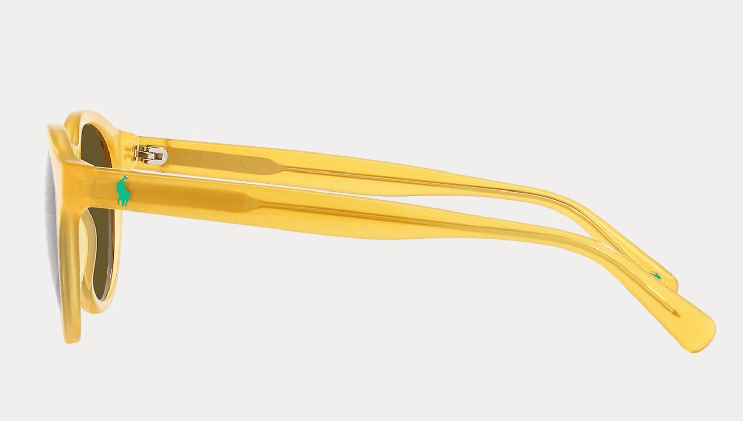 Polo Ralph Lauren PH 4096 5005-71 - Matte Honey-Green by Ralph Lauren for Women - 50-20-140 mm Sunglasses