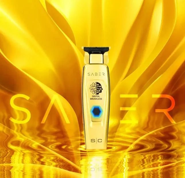 StyleCraft Saber Full Metal Body Digital Brushless Motor Cordless Trimmer