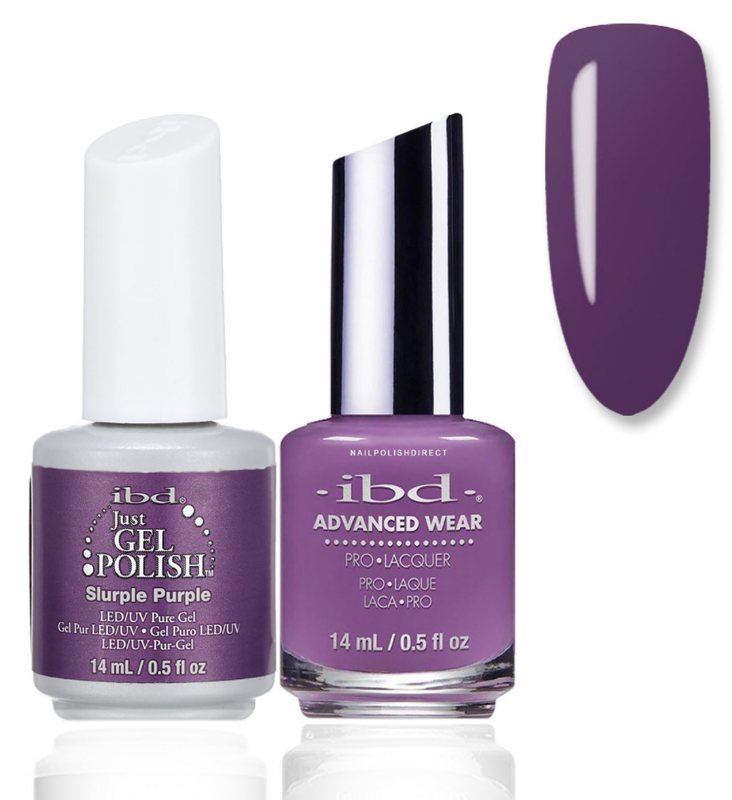 Ibd Just Gel Polish 0.5 Fl Oz Slurple Purple