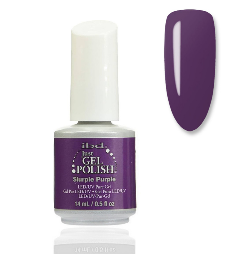 Ibd Just Gel Polish 0.5 Fl Oz Slurple Purple