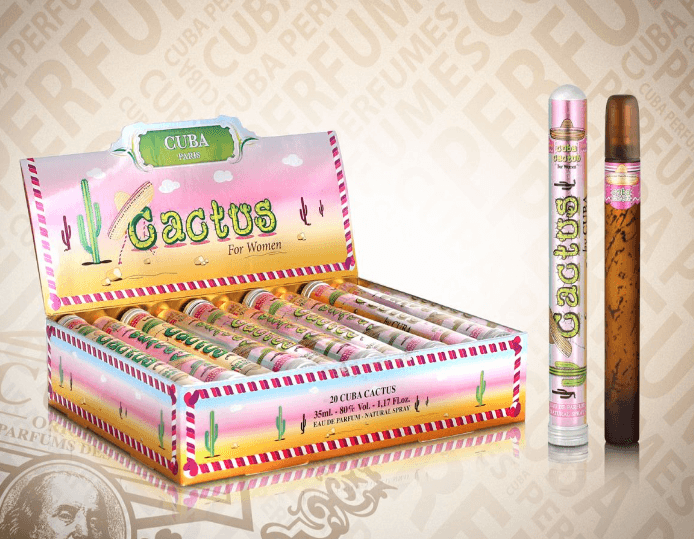 Cuba Mexico Cactus by Cuba for Men - 1.17 oz EDT Spray