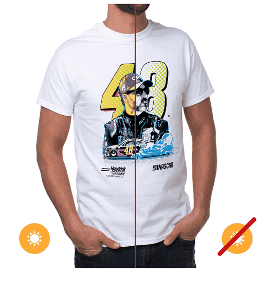 NASCAR Mens Classic Crew Tee - Jimmie Johnson - 4 White by DelSol for Men - 1 Pc T-Shirt (2XL)