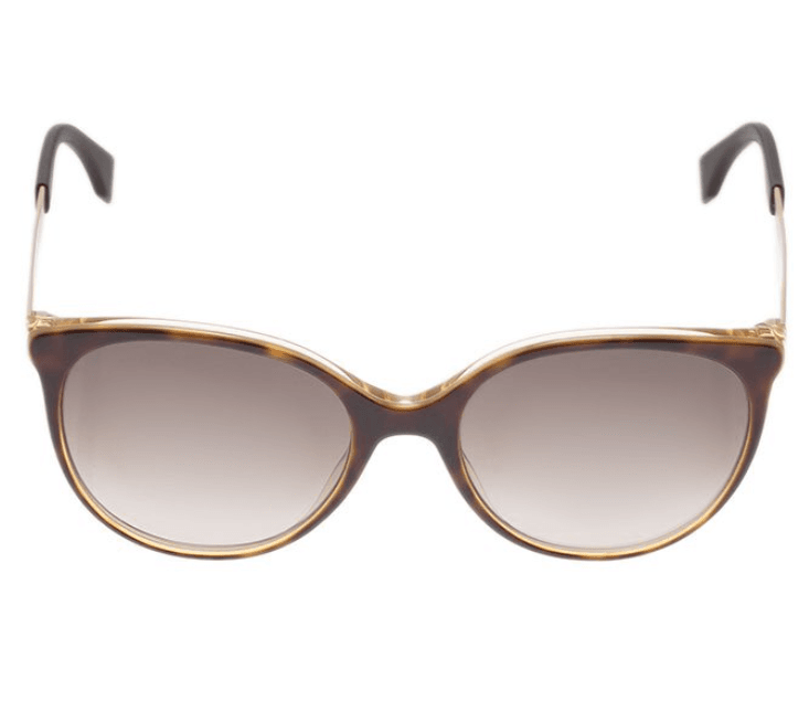 Fendi FF 0078-S DVOHA - Havana Pearl Honey Rose Gold by Fendi for Women - 54-19-140 mm Sunglasses