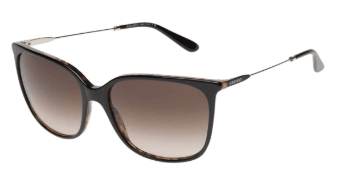 Giorgio Armani AR 8080 5488-13 - Striped Brown-Brown Gradient by Giorgio Armani for Women - 58-17-145 mm Sunglasses