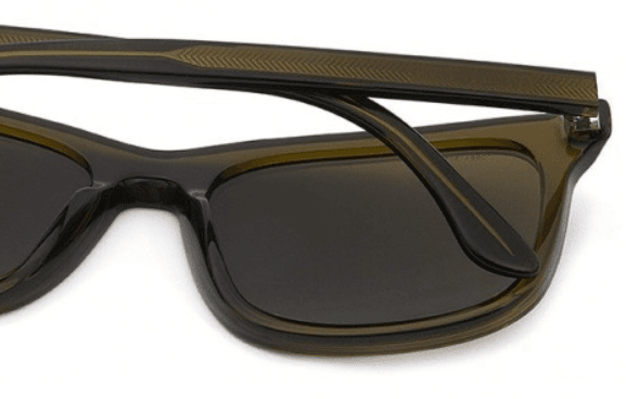 Giorgio Armani AR 8066 5439-73 - Transparent Green-Brown by Giorgio Armani for Men - 56-19-140 mm Sunglasses
