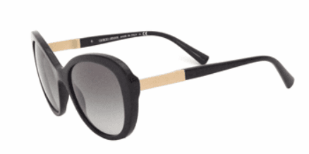 Giorgio Armani AR 8064 5017-11 - Black-Grey Gradient by Giorgio Armani for Women - 55-19-135 mm Sunglasses