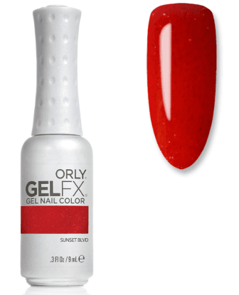 Orly Gelfx Gel Nail Color 0.3 Fl Oz / 9 Ml Red Carpet
