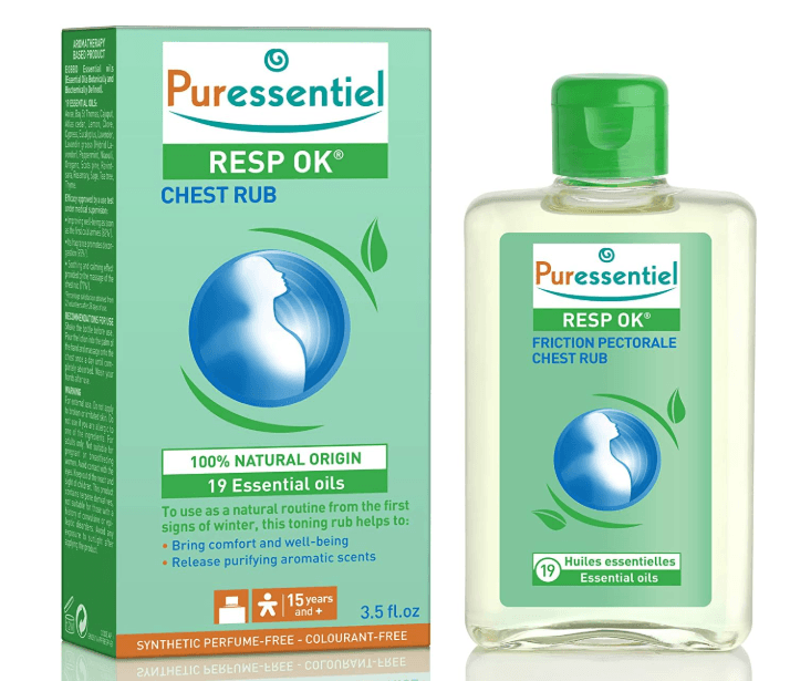 Resp OK Chest Rub by Puressentiel for Unisex - 3.35 oz Lotion