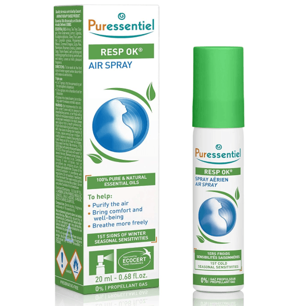Respiratory Air Spray by Puressentiel for Unisex - 0.67 oz Air Spray