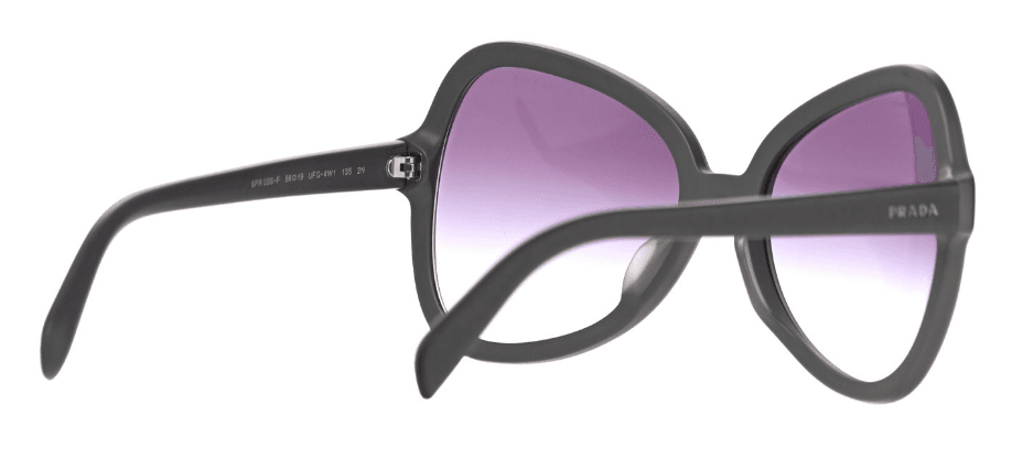 Prada SPR 05S UFG-4W1 - Matte Alluminium Grey-Violet Gradient by Prada for Women - 56-19-135 mm Sunglasses