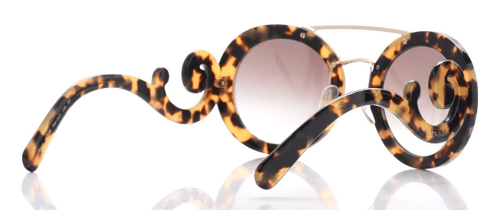 Prada SPR 13S 7S0-0A7 - Medium Havana-Grey Gradient by Prada for Women - 54-25-135 mm Sunglasses