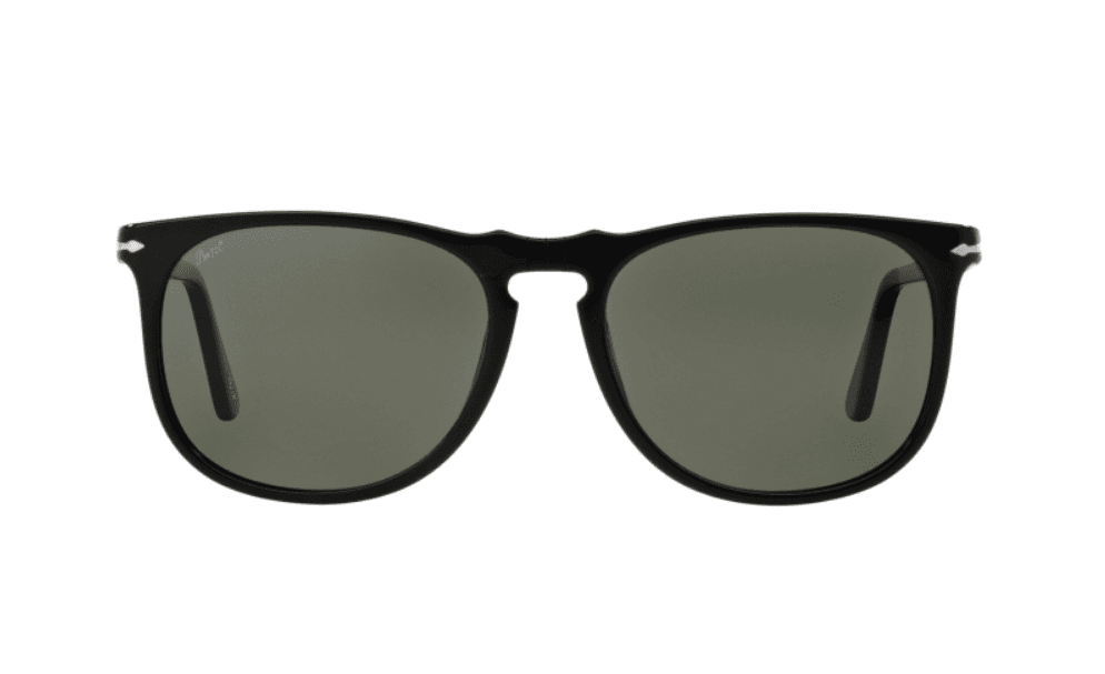 Persol PO3113S 95-58 - Black-Green Polarized by Persol for Men - 57-18-145 mm Sunglasses