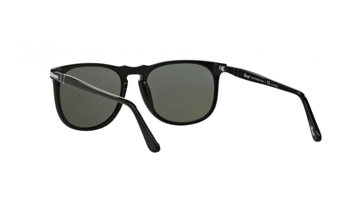 Persol PO3113S 95-58 - Black-Green Polarized by Persol for Men - 57-18-145 mm Sunglasses