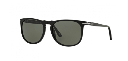 Persol PO3113S 95-58 - Black-Green Polarized by Persol for Men - 57-18-145 mm Sunglasses