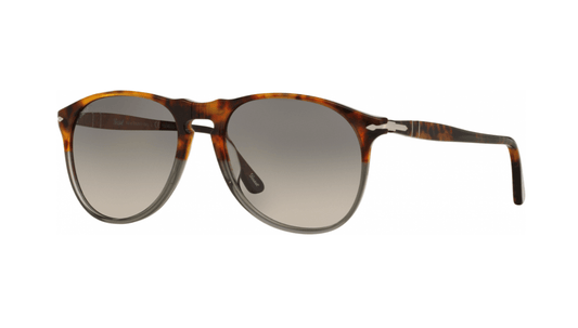 Persol PO9649S 1023-M3 - Fuoco e Ardesia-Grey Gradient Polarized by Persol for Men - 52-18-145 mm Sunglasses