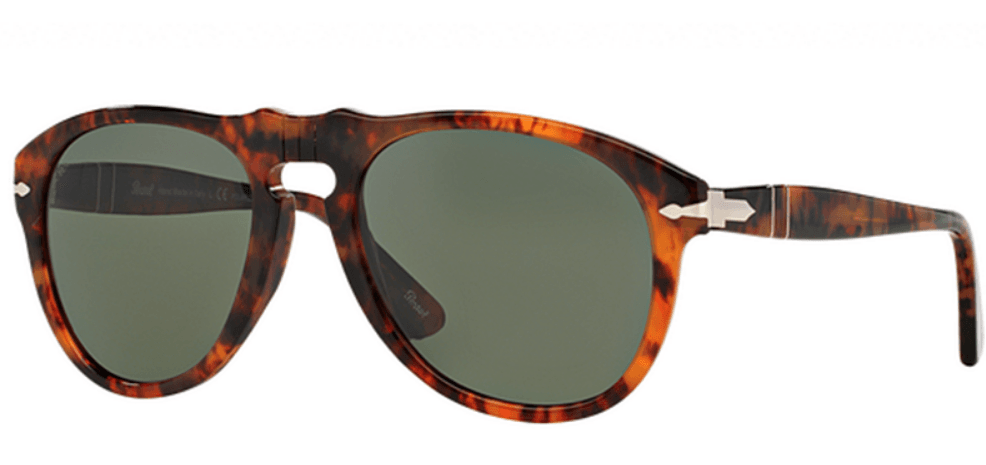 Persol PO649 108-58 - Caffe-Green Polarized by Persol for Men - 52-20-135 mm Sunglasses