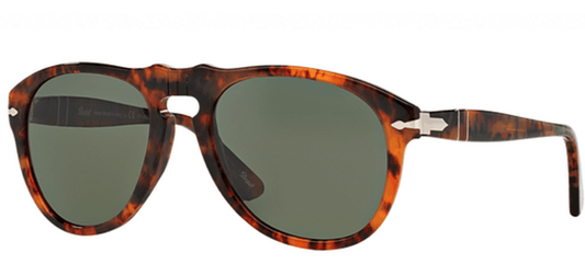 Persol PO649 108-58 - Caffe-Green Polarized by Persol for Men - 52-20-135 mm Sunglasses