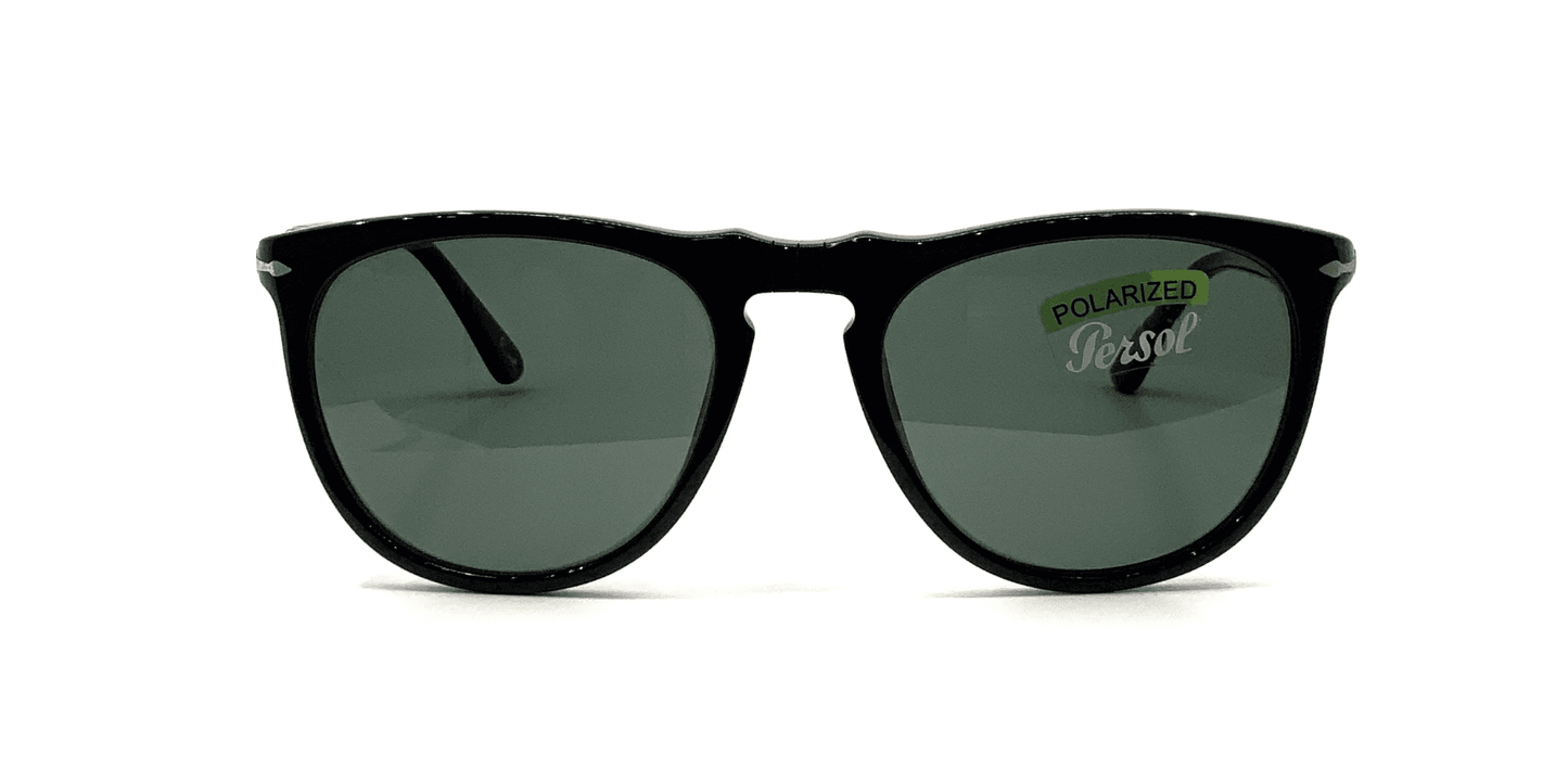 Persol PO3114S 95-58 - Black-Green Polarized by Persol for Men - 53-19-145 mm Sunglasses