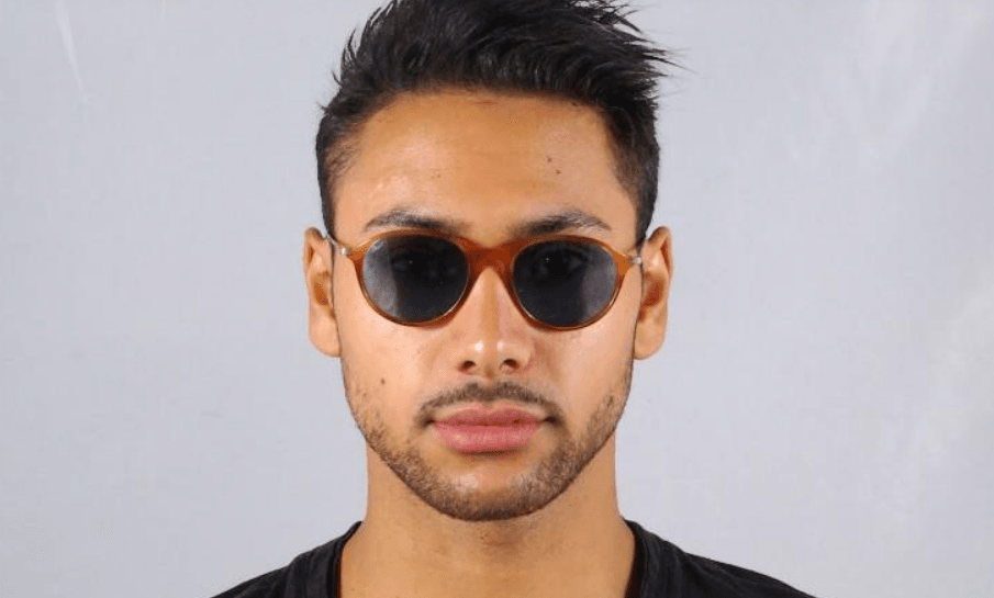 Persol PO3125S 95-58 - Black-Grey Polarized by Persol for Men - 51-19-140 mm Sunglasses