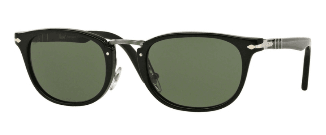 Persol PO3127S 95-31 Typewriter Edition - Black-Grey by Persol for Men - 50-22-145 mm Sunglasses