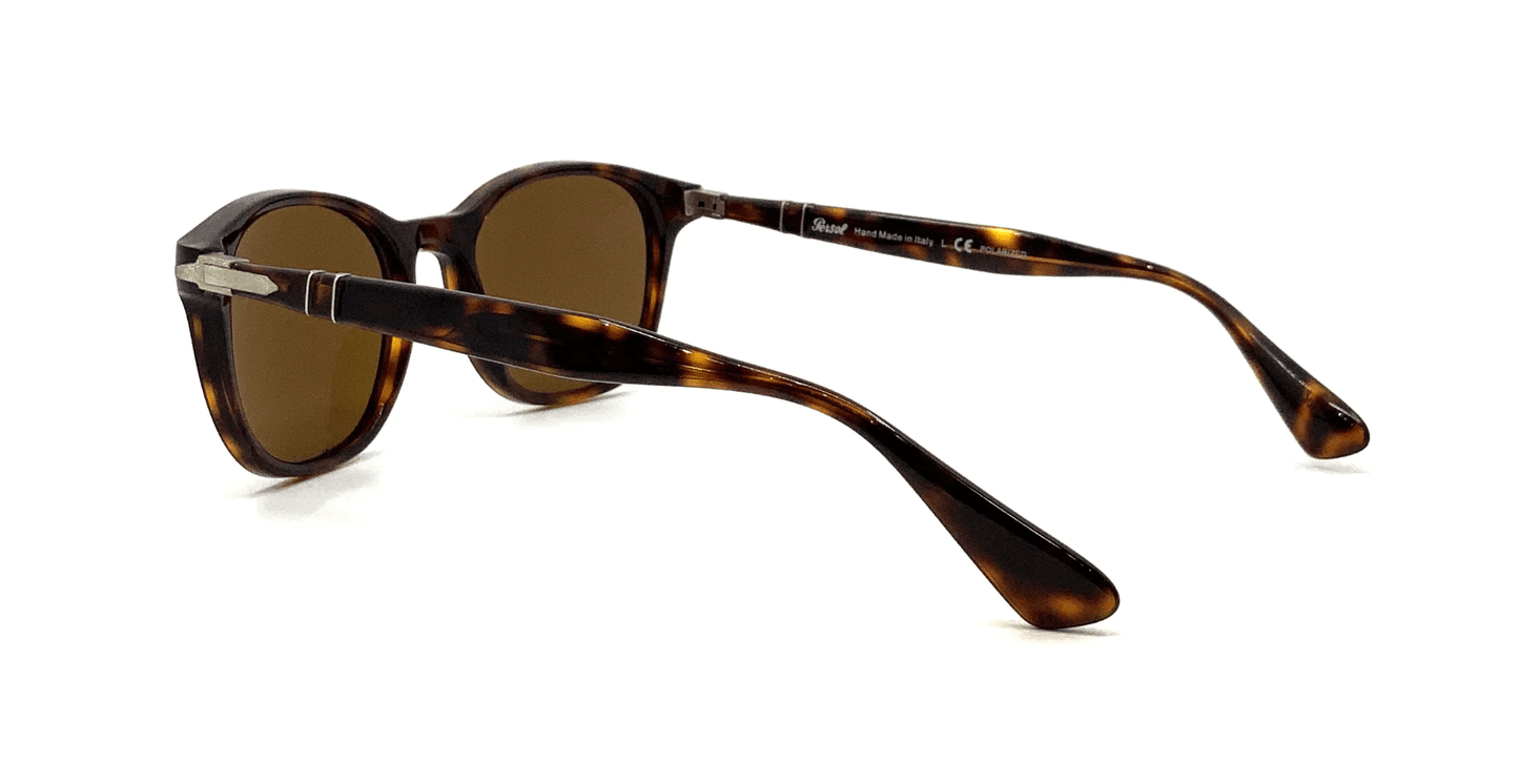 Persol PO3150S 24-57 - Havana-Brown Polarized by Persol for Men - 51-19-145 mm Sunglasses