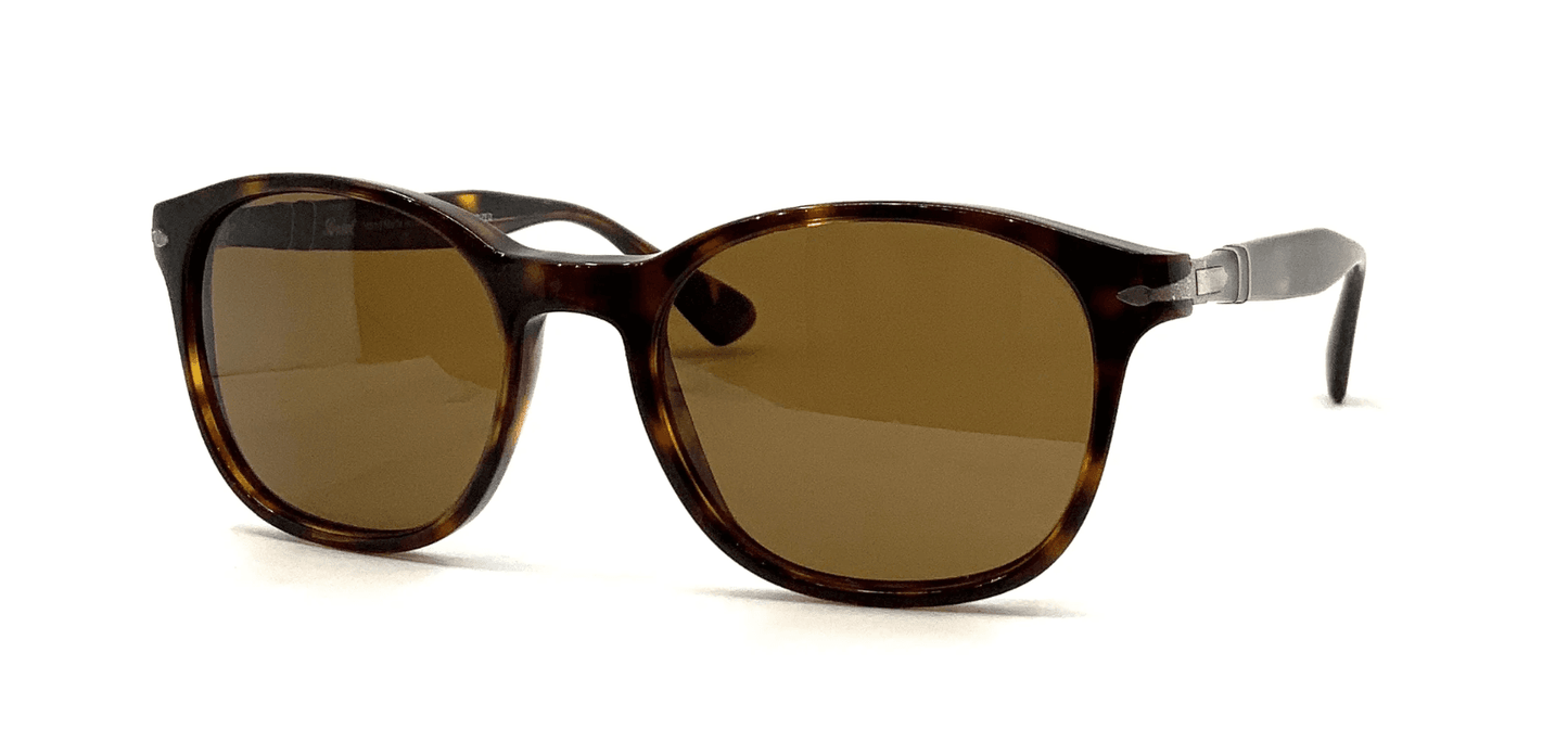 Persol PO3150S 24-57 - Havana-Brown Polarized by Persol for Men - 51-19-145 mm Sunglasses