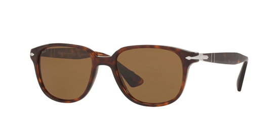 Persol PO3149S 24-57 - Havana-Brown Polarized by Persol for Men - 55-18-145 mm Sunglasses