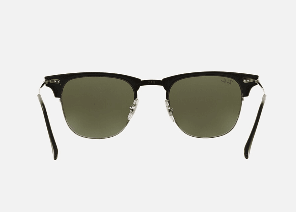 Ray Ban RB 8056 176-30 Light Ray - Black Brown-Silver by Ray Ban for Unisex - 49-22-140 mm Sunglasses