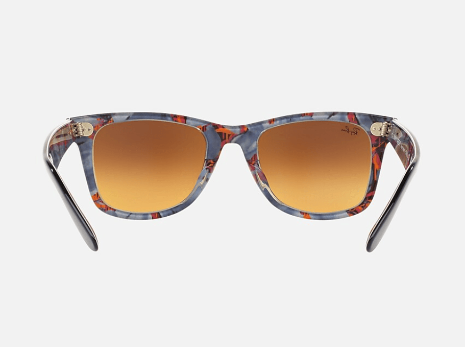 Ray Ban RB 2140 1198-40 Wayfarer - Grey Blue-Blue Gradient Flash by Ray Ban for Unisex - 50-22-150 mm Sunglasses