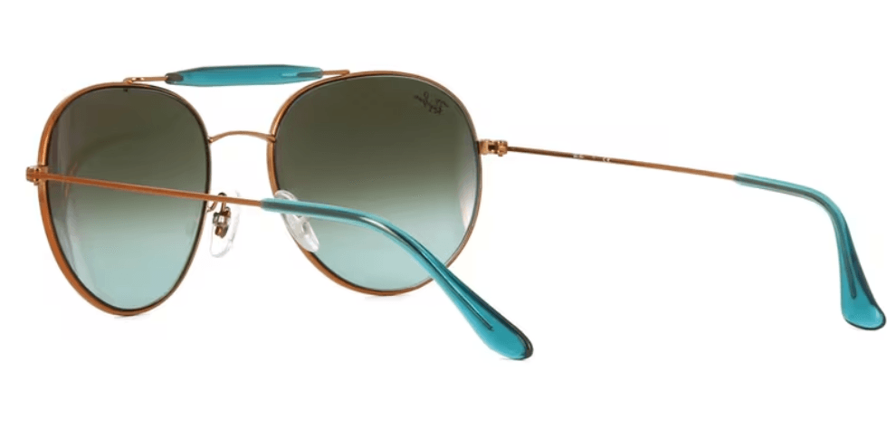 Ray Ban RB 3540 198-7Y - Bronze Copper-Copper Gradient Flash by Ray Ban for Unisex - 58-18-140 mm Sunglasses