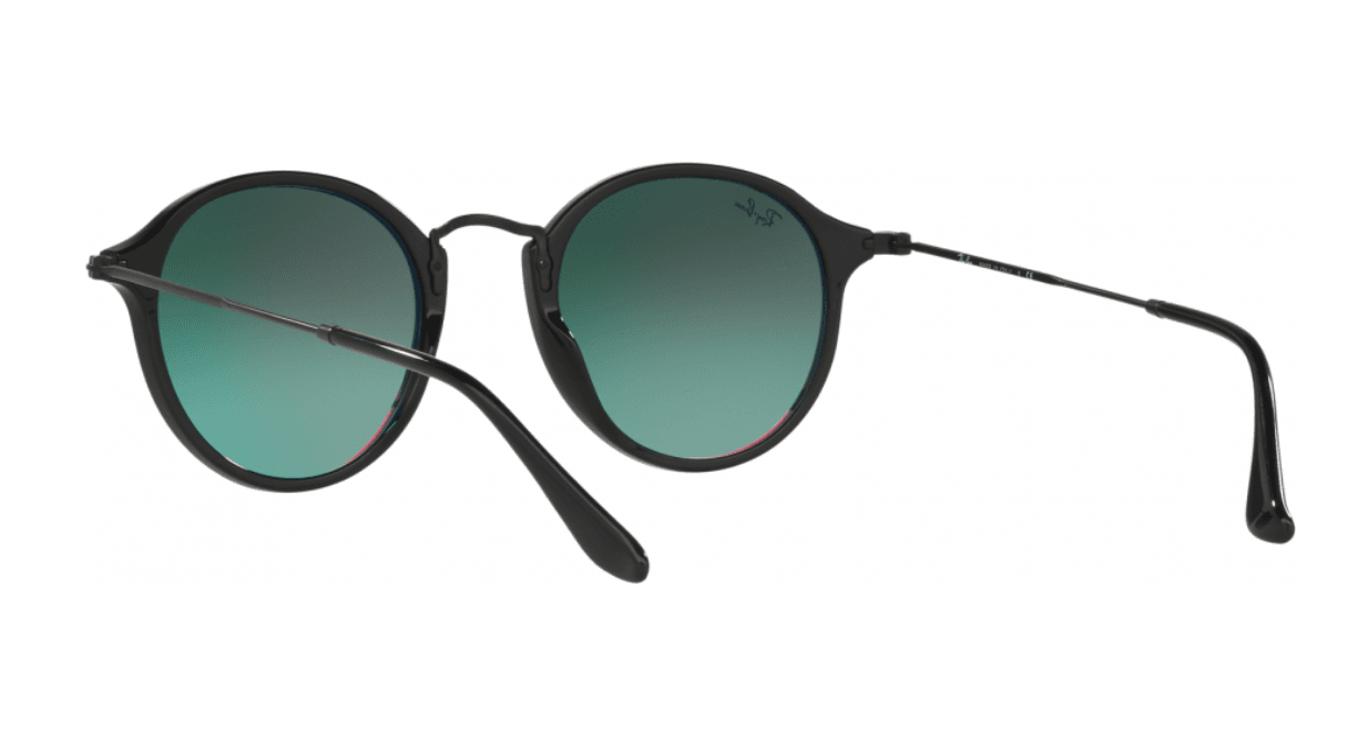 Ray Ban RB 2447 901-4W - Black-Orange Gradient Flash by Ray Ban for Unisex - 52-21-145 mm Sunglasses