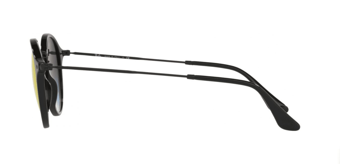 Ray Ban RB 2447 901-4W - Black-Orange Gradient Flash by Ray Ban for Unisex - 52-21-145 mm Sunglasses