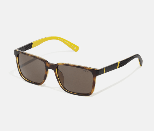 Polo Ralph Lauren PH 4098 5003-73 - Vintage Dark Havana-Brown by Ralph Lauren for Men - 57-18-145 mm Sunglasses
