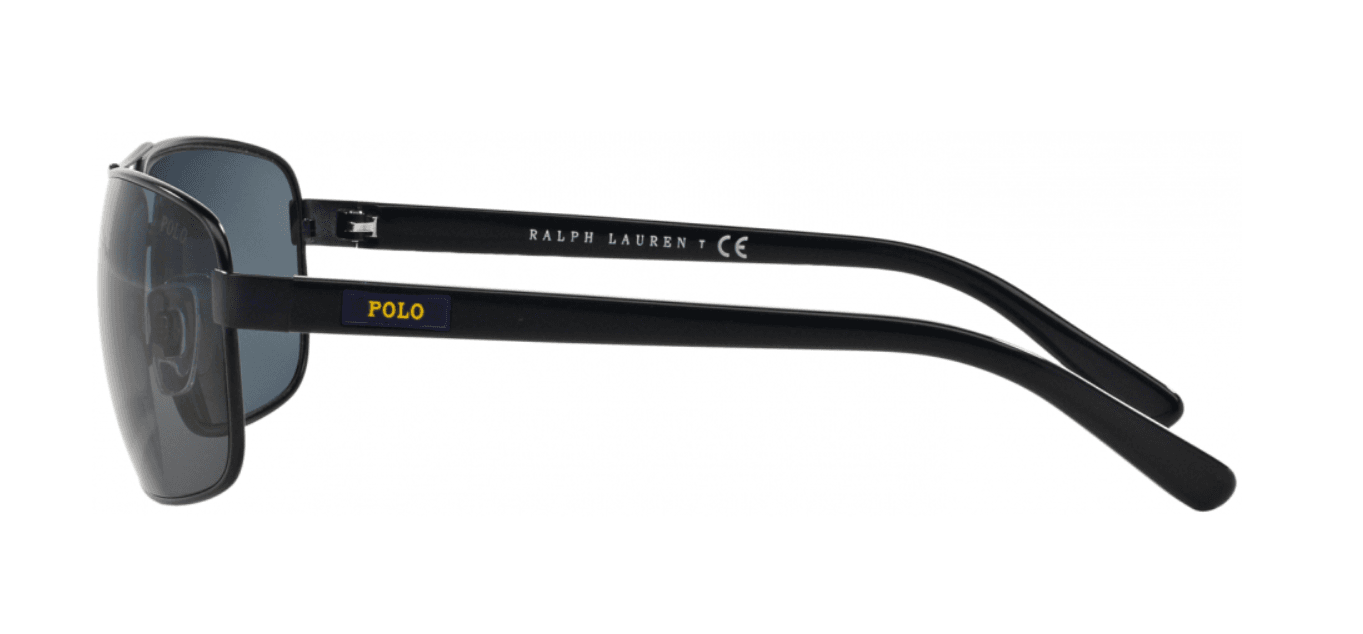 Polo Ralph Lauren PH 3095 9119-87 - Matte Navy Blue-Grey Blue by Ralph Lauren for Men - 63-16-130 mm Sunglasses