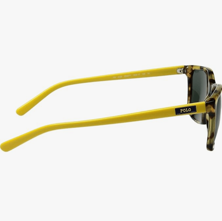 Polo Ralph Lauren PH 4103 5548-71 - Havana Yellow-Black by Ralph Lauren for Men - 56-19-145 mm Sunglasses