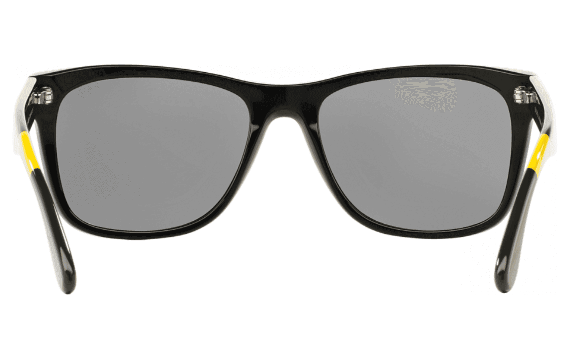 Polo Ralph Lauren PH 4106 5569-87 - Shiny Navy Blue-Grey Blue by Ralph Lauren for Men - 57-18-145 mm Sunglasses