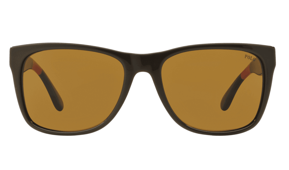 Polo Ralph Lauren PH 4106 557073 Shiny Olive Green by Ralph Lauren for Men - 57-18-145 mm Sunglasses